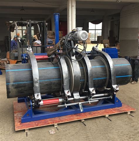 HDPE butt fusion welding machine.